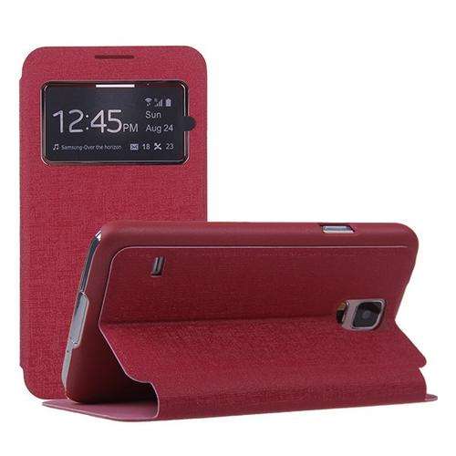 Luxury Flip Leather Case Stand Cover Skin for Samsung Galaxy S5 S V G900