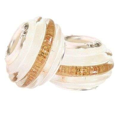 Bead - Murano Style  Beads - fits most European Charm Bracelets