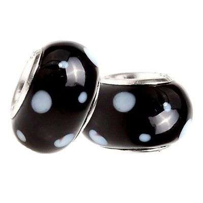 Bead - Murano Style  Beads - fits most European Charm Bracelets