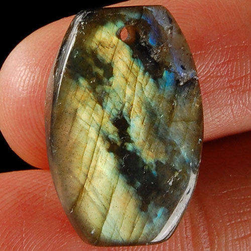 Fossil: Labradorite Pendant