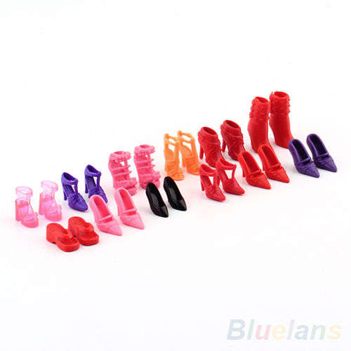 Barbie Fashion House, Barbie Shoes, 12 pairs