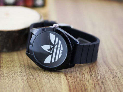 Trendy Watch - Fashion Jelly Watch - Black
