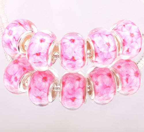Bead, Murano Style - fits most European Style Charm Bracelets