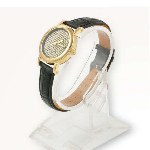 Last One - Lovely Ladies Watch with Smaller Watch Face - Gold Colour and Crystals