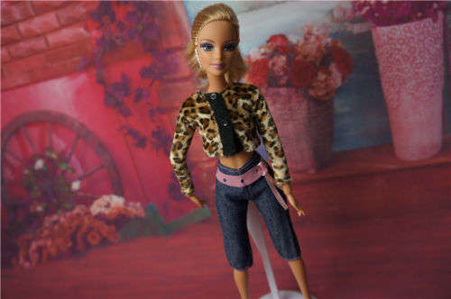Barbie Fashion House -  Clothes, Handmade, Clothing - Pants Set -