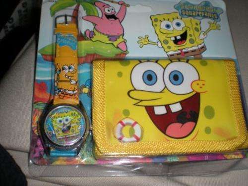Last One - Spongebob Squarepants - Watch Set with Purse
