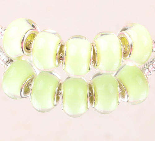Bead,   Murano Style   - fits most European Style Charm Bracelets