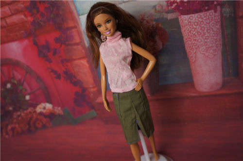 Barbie Fashion House -  Clothes, Handmade, Clothing - skirt Set