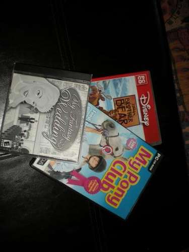 On Crazy Auciton - PC Games 3x Disney Brother Bear, My Fantasy Wedding and My Pony Club