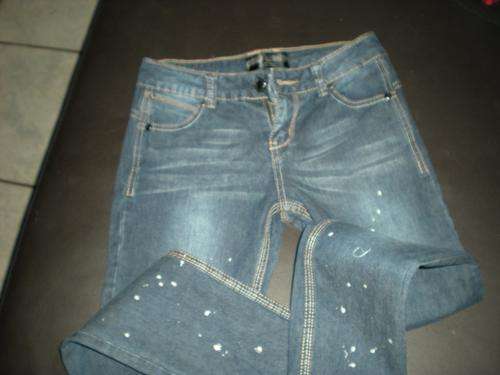Jeans New Wave with Glitter application