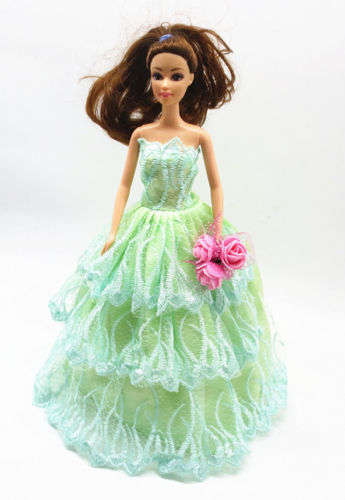 Barbie Fashion House -  Clothes, Handmade, Clothing - Evening Dress Gown