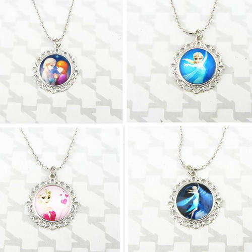 Disney Frozen Necklace - 4 Necklaces