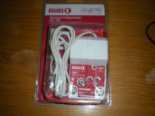 Ellies SB5 Setback TV Signal Booster UHF / VHF