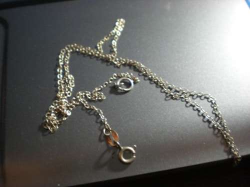 Necklace 925 Sterling Silver Thin - Secondhand