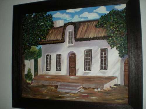 Original Painting - Landscape -  Size 74 by 63cm