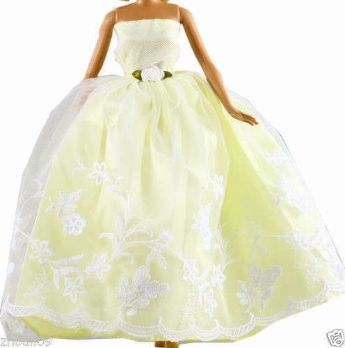 Barbie Fashion House -  Clothes, Handmade, Clothing - Evening Dress Gown