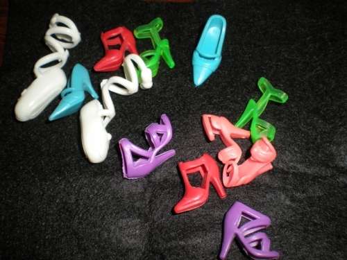 Barbie Fashion House, Barbie Shoes, 6 pairs