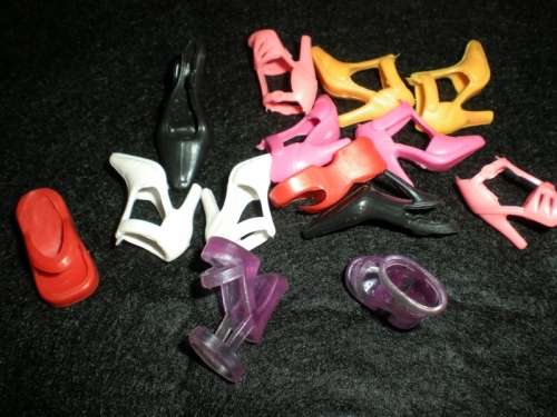 Barbie Fashion House, Barbie Shoes, 6 pairs