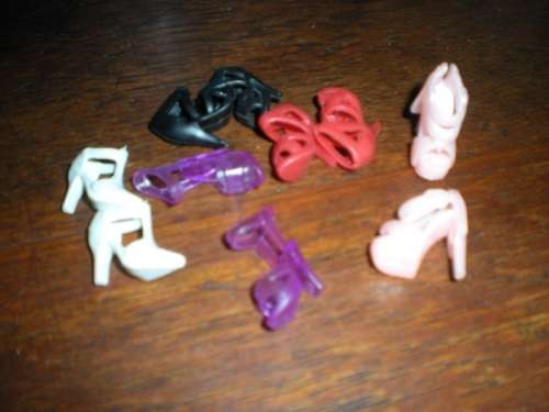 Barbie Fashion House, Barbie Shoes  6 pairs
