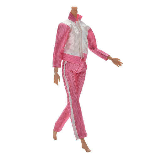 Barbie Fashion House -  Clothes, Handmade, Clothing - Pants Set, track suit