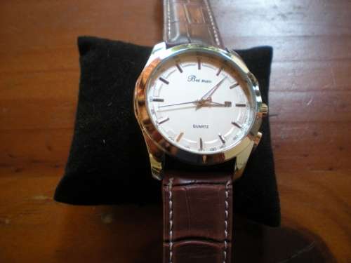 Classic Bei Nuo Classic Watch with Date Function, Brown Watch Strap
