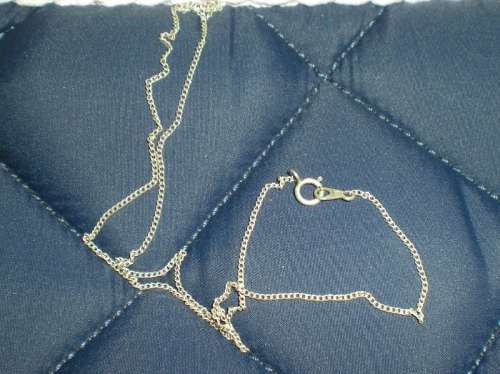 Sterling Silver Necklace 40 cm