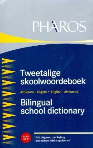 Pharos Bilingual School Dictionary - Afrikaas