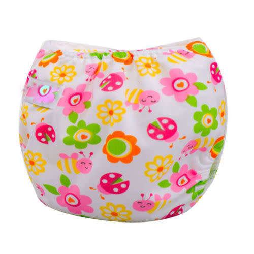 Nappy reusable cloth Nappy  - Sunflower and Ladybug