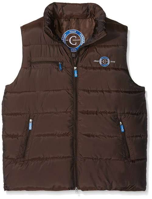 Men's Body Warmer  - Covalliero - Jackson Colour Brown - Size M