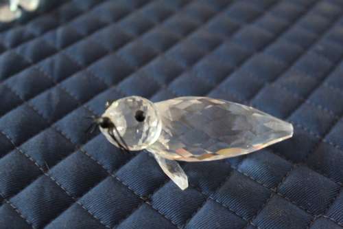 SWAROVSKI Seal with Black Whiskers Large - Rare (tail missing)