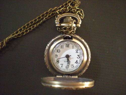 Pocketwatch Three Horses - small