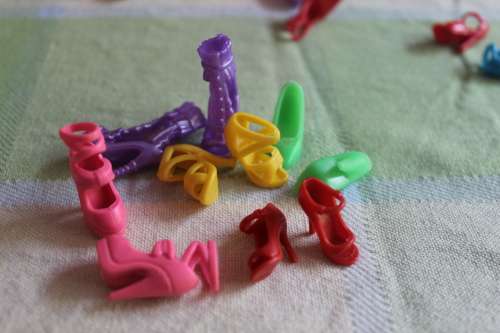 Barbie Fashion House, Barbie Shoes  6 pairs