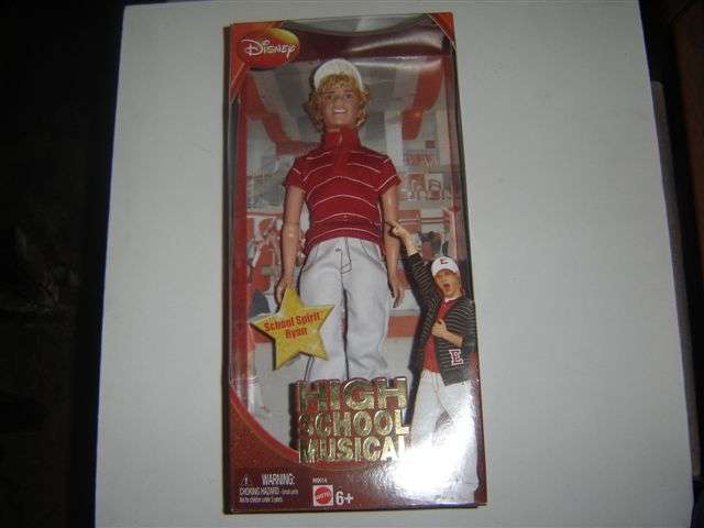 High School Musical Doll from Mattel, Ryan Doll