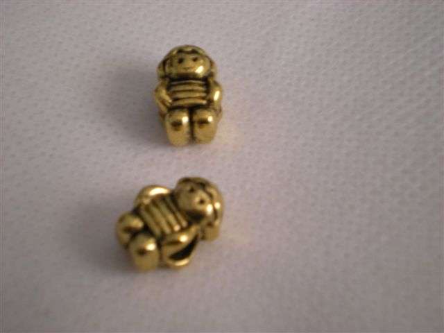 EP Gold Beads fits most European Charm Bracelets