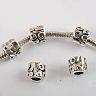 Tibetan Silver Beads, fits most European Charm Bracelets