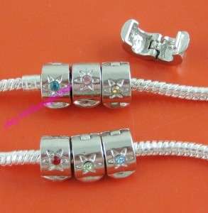 Stopper Bead  - Tibetan Silver Beads, fits most European Charm Bracelets