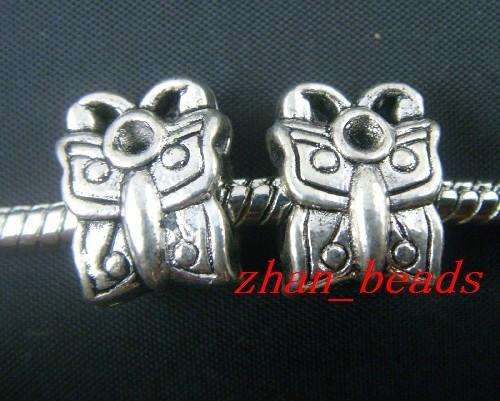 Tibetan Silver Butterfly Bead