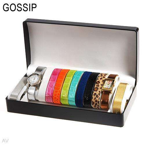 CHRISTMAS GIFT ***  GOSSIP,  Stunning Watch with interechangeable straps