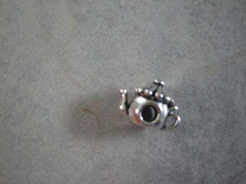Tibetan Silver Bead, teapot