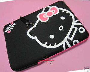PLEASE NOTE: Hello Kitty FACE on this sleeve is PINK ONLY!!  Hello Kitty, Laptop Sleeve 12"