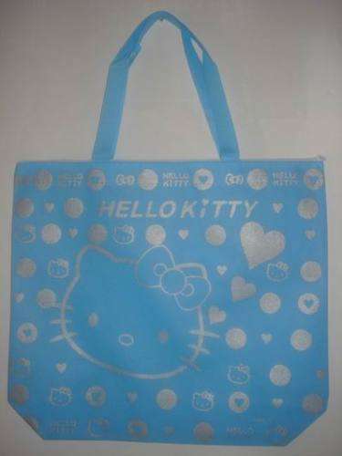 Hello Kitty, Reusable Shopping bag in Blue