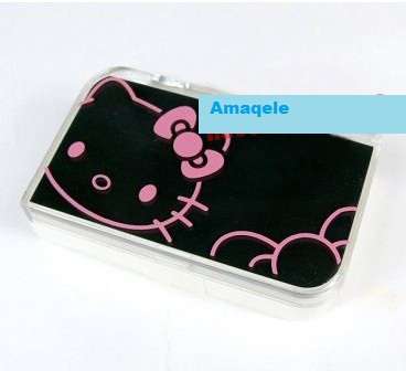 Hello Kitty, Contact Lense Care Set, in Pink or Black with Mirror