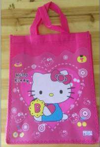 Hello Kitty, reusable bag, PINK
