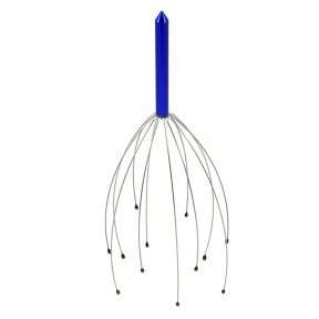 Scalp Massager, Metallic Blue