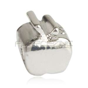 Bead, apple in 925 Silver Plated