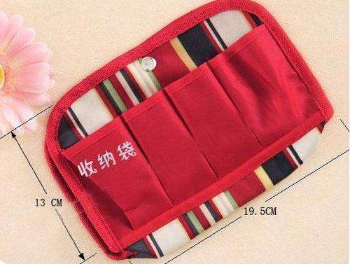 Red Organiser Bag for your Handbag