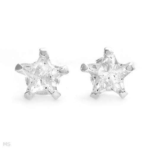 Stunning Stud Earrings in 925 Sterling Silver