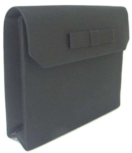 Black, Sating Evening Bag
