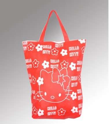 Hello Kitty, Reusable Shopping bag in Red