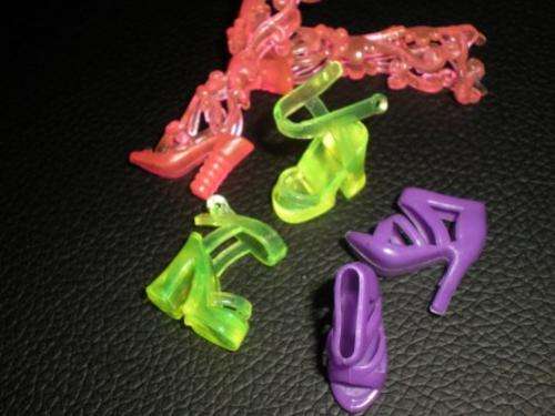 Barbie Shoes, 3 pairs